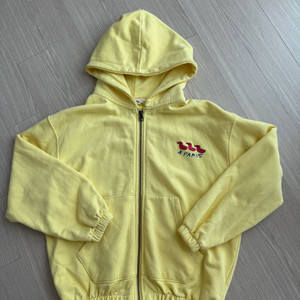 리미떼두두 옐로우 후드집업 2XL(130)완전 깨끗 이미지