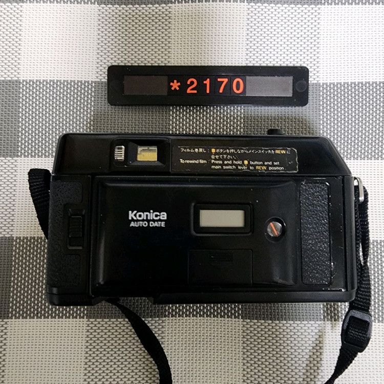 코니카 C 35 MF D 데이터백 필름카메라 이미지