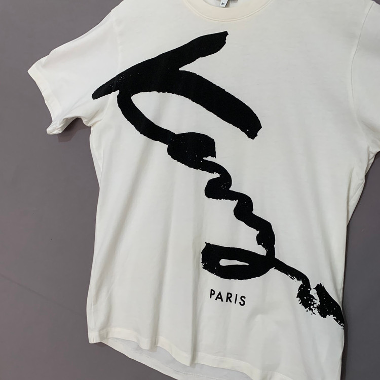 M KENZO 겐조 시그니처 로고 프린팅 반팔티 이미지