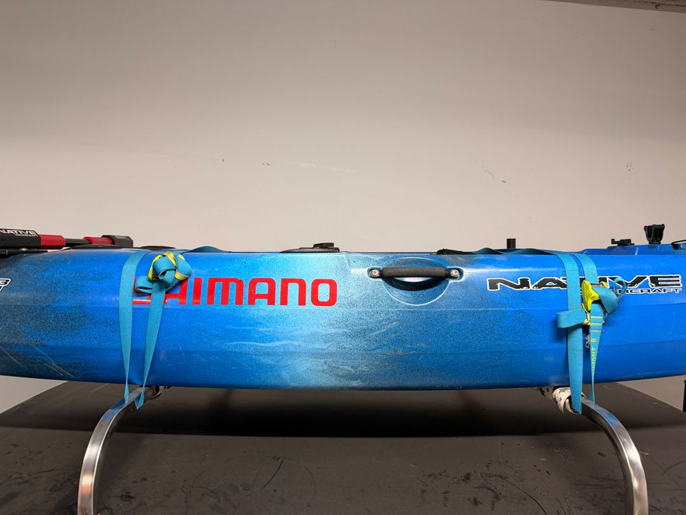 카약 용품 정리: 네이티브 프로펠13, 네이티브 사이드킥, 가민 어탐기, 툴레 훌라베이터 897XT 이미지