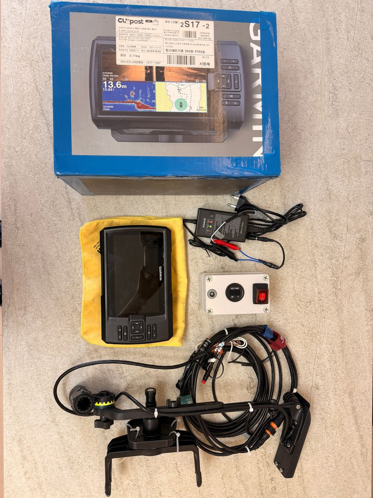 카약 용품 정리: 네이티브 프로펠13, 네이티브 사이드킥, 가민 어탐기, 툴레 훌라베이터 897XT 이미지