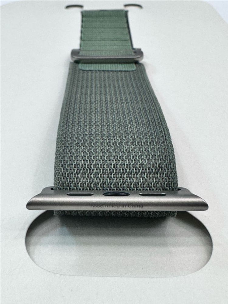 애플워치 그린 알파인루프 이미지