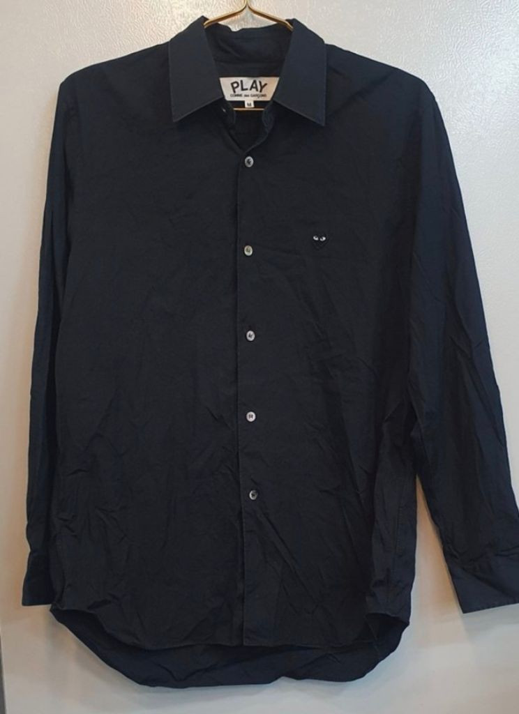 꼼데가르송 미니하트셔츠m사이즈자연스런착용감정도있습니다 이미지