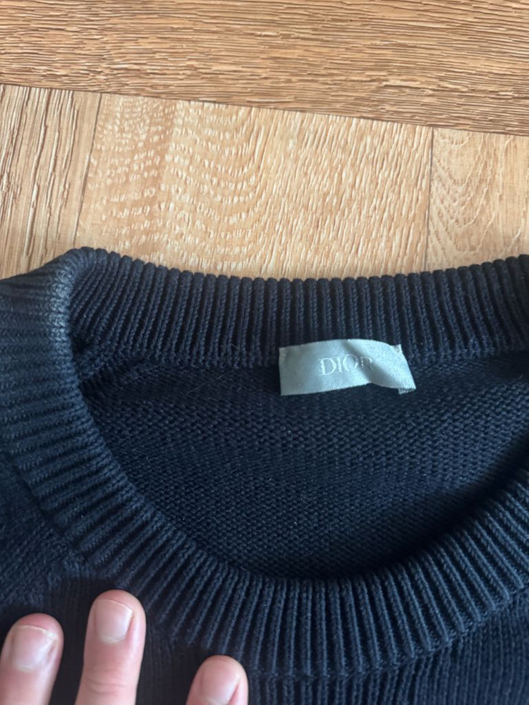 디올 오블리크 니트 이미지