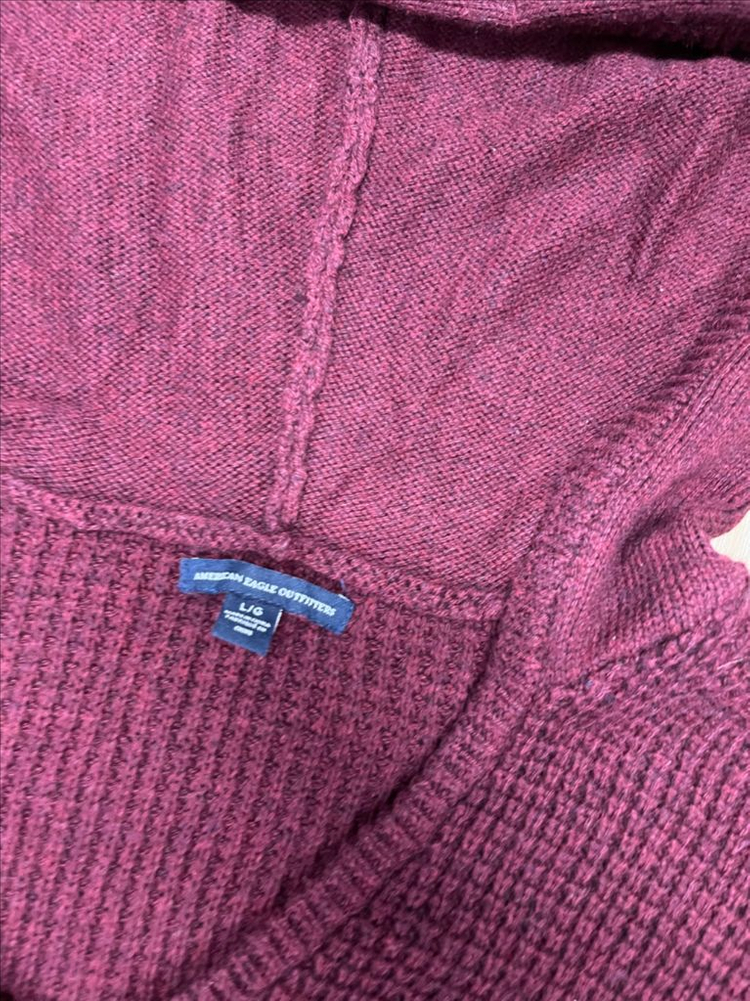 아메리칸 이글 니트 후드 L 이미지