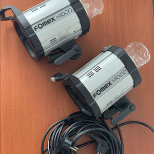 포맥스 H1000 할로겐 사진조명 2대 이미지