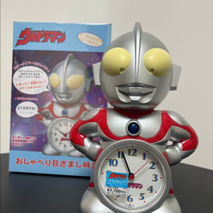 울트라맨 탁상 알림 시계 피규어 이미지