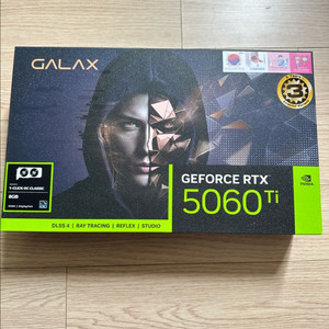 [미개봉 새상품] rtx5060ti 갤럭시 그래픽카드 판매합니다 이미지