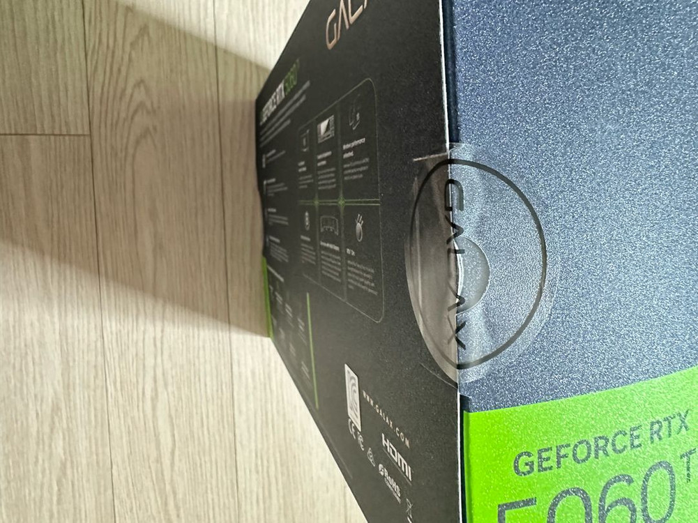 [미개봉 새상품] rtx5060ti 갤럭시 그래픽카드 판매합니다 이미지