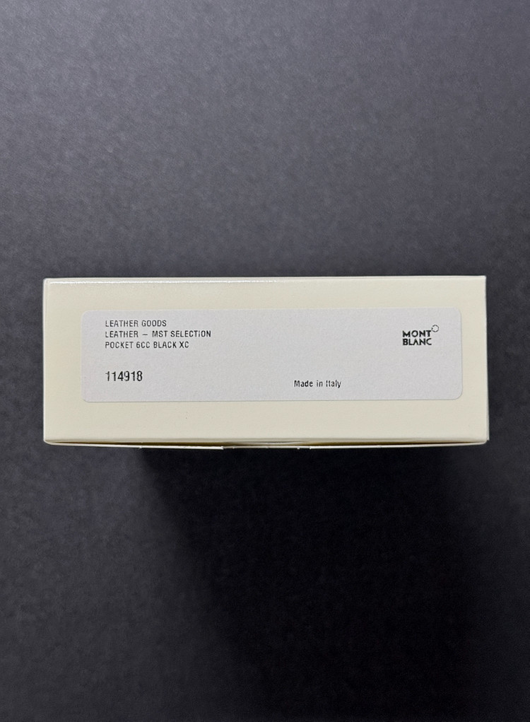 몽블랑 카드지갑 미개봉 판매 이미지