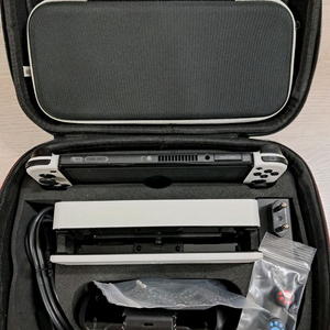 닌텐도 스위치 oled A+급 풀구성 + 파우치가방 이미지