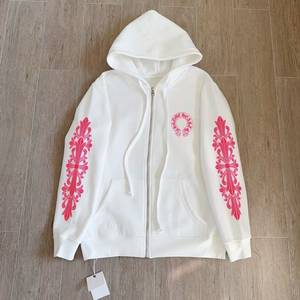 크롬하츠 핑크 홀스슈 후드 집업 이미지