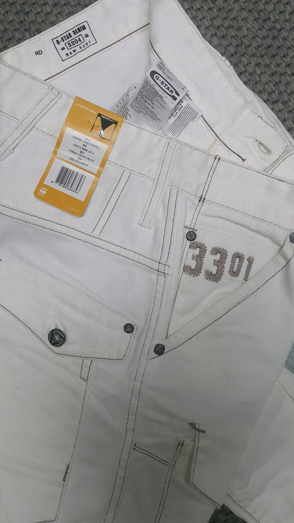 지스타로우 3301 카고데님(새상품) 29인치(No.142)해외판! 이미지