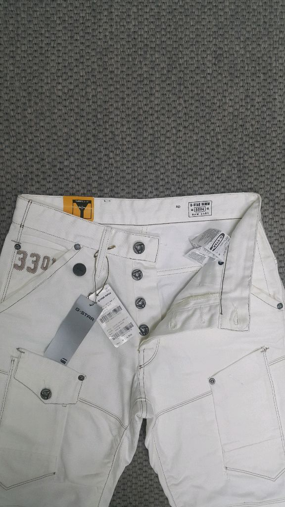 지스타로우 3301 카고데님(새상품) 29인치(No.142)해외판! 이미지