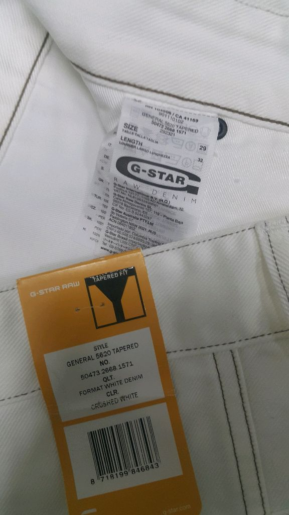 지스타로우 3301 카고데님(새상품) 29인치(No.142)해외판! 이미지