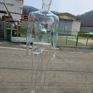 중고 남자투명 전신마네킹 옷가게 속옷 전시모델 촬영디피요움 이미지