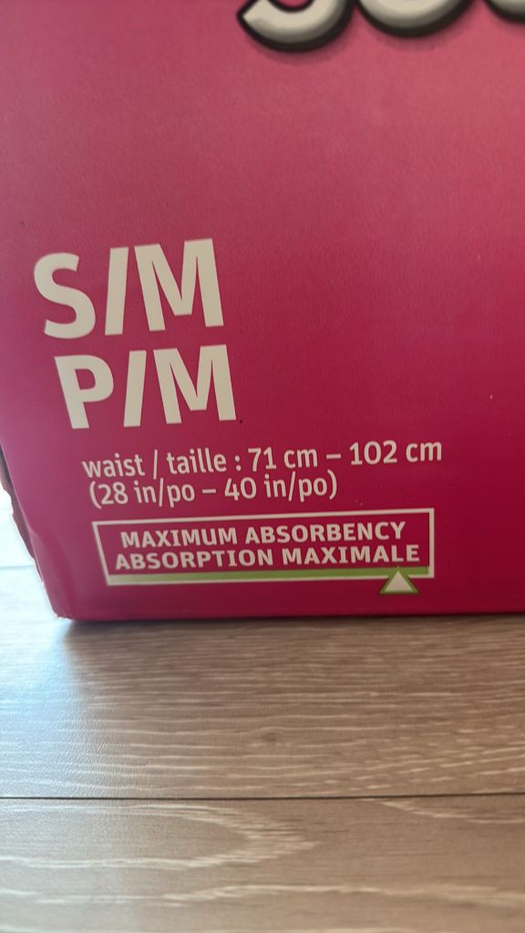 커클랜드여성용 요실금. 디펜드 팬티형 기저귀 S/M 사이즈 84개 이미지