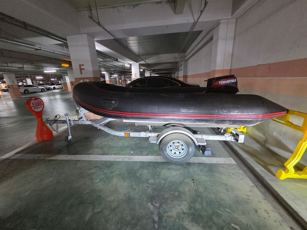 360콤비보트 15마력선외기 이미지