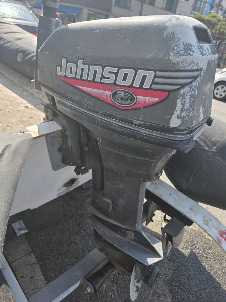 360콤비보트 15마력선외기 이미지