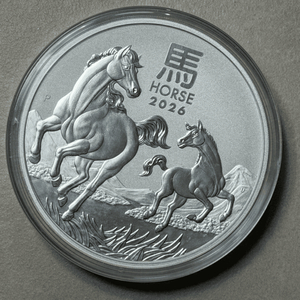 [새상품/택배가능] 호주 조폐국 2026년 말의해 1kg 은화 / 실버바 팝니다. 이미지