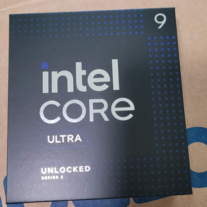 인텔 코어 울트라9 시리즈2 285K 미개봉 박스정품 팝니다. 이미지