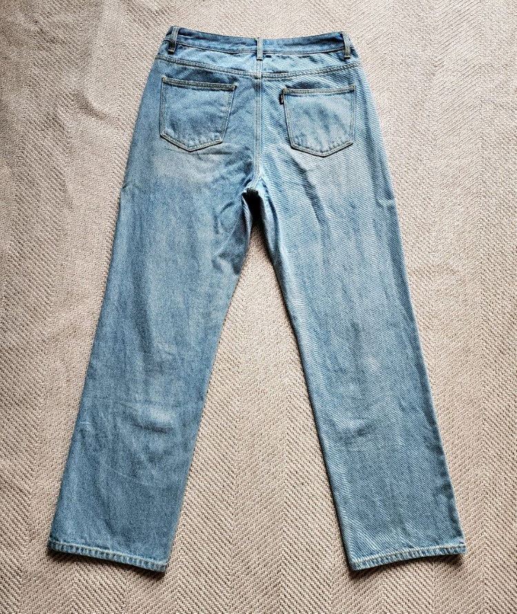 와이드 데님 팬츠 판매 이미지