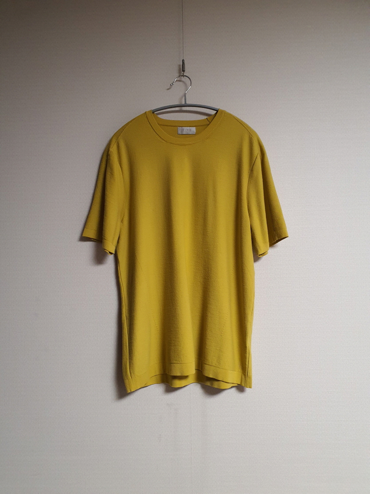 타임 옴므 time 머스타드 니트 95 사이즈 정품 사이즈 이미지