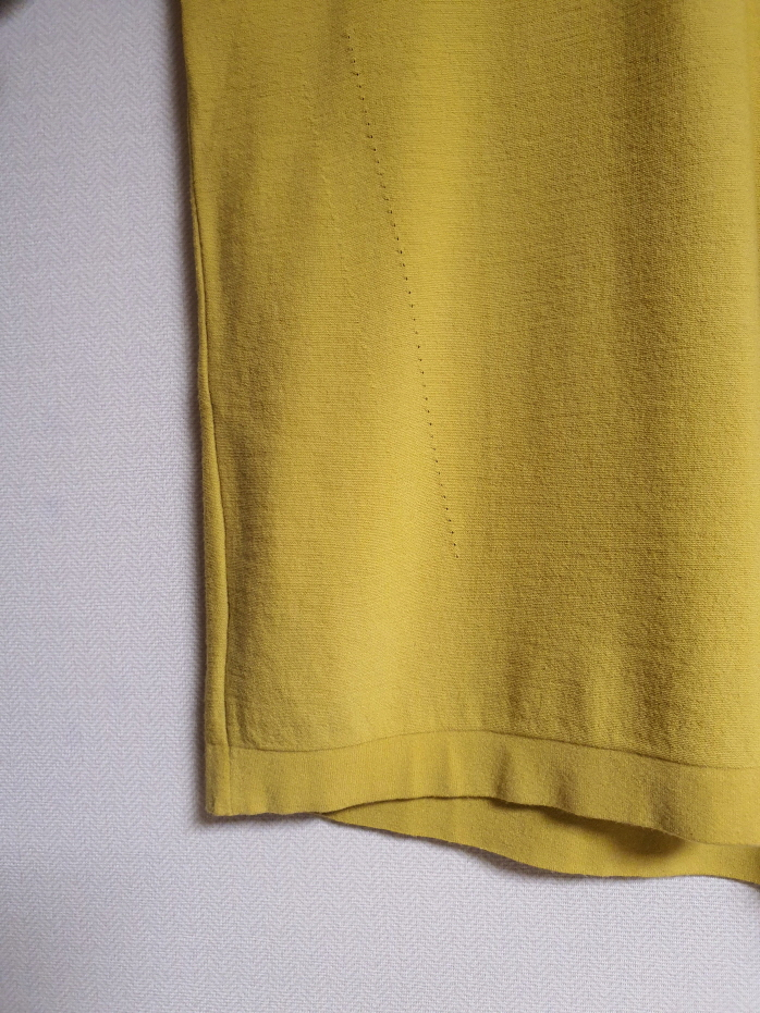 타임 옴므 time 머스타드 니트 95 사이즈 정품 사이즈 이미지