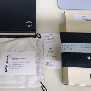 몽블랑카드지갑 블랙130324 이미지