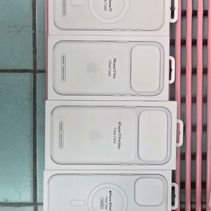 아이폰 16,17,에어 프로,프로맥스 정품 클리어케이스 이미지