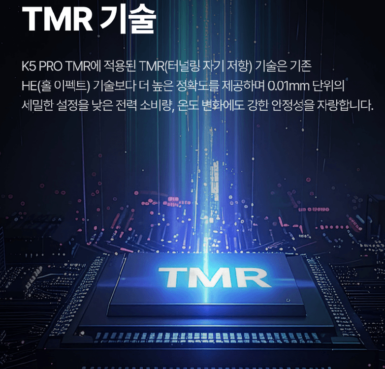 CHERRY XTRFY K5 PRO TMR (블랙) 키보드 이미지