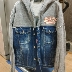디스퀘어드 데님후드 자켓 이미지