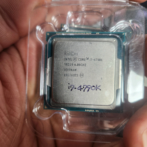 i7 4790k 팝니다! 상태좋음 이미지