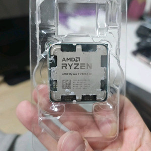 라이젠 7800x3d 게이밍 CPU 이미지