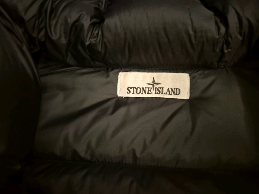 스톤아일랜드 22FW 오파크 나일론 트윌 롱패딩 블랙 L 백화점정품 이미지