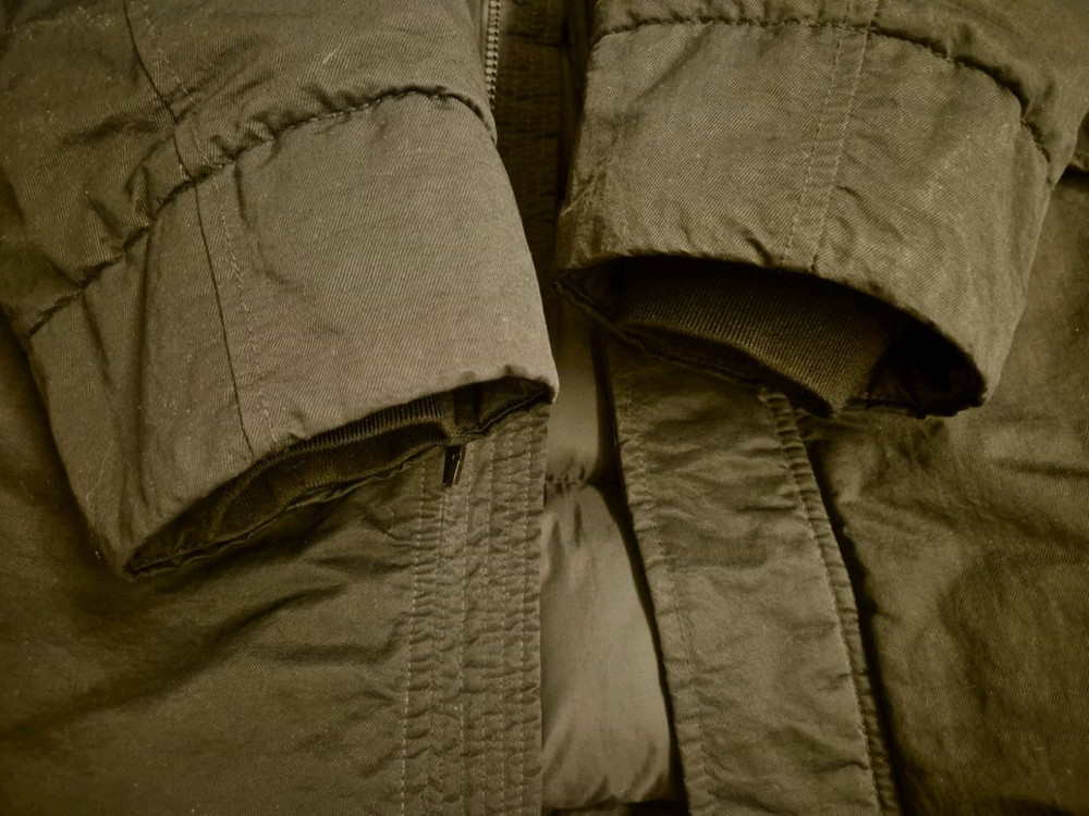 스톤아일랜드 22FW 오파크 나일론 트윌 롱패딩 블랙 L 백화점정품 이미지