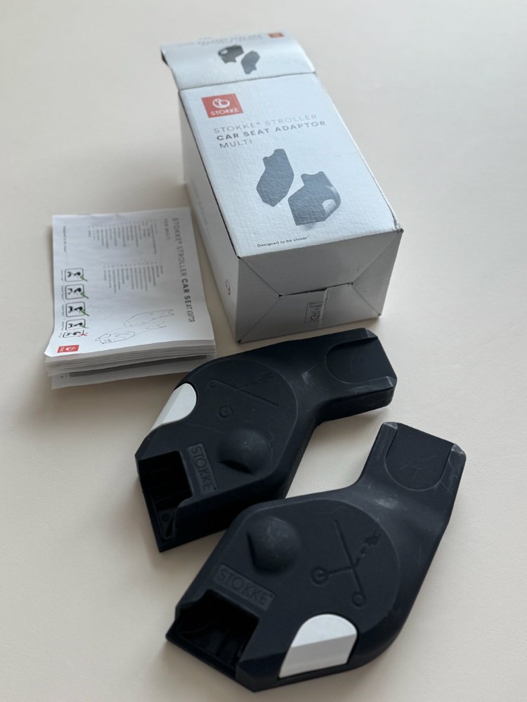 비세이프 이지고 바구니 카시트 + 스토케 어댑터 (스토케 트레블 시스템) 이미지