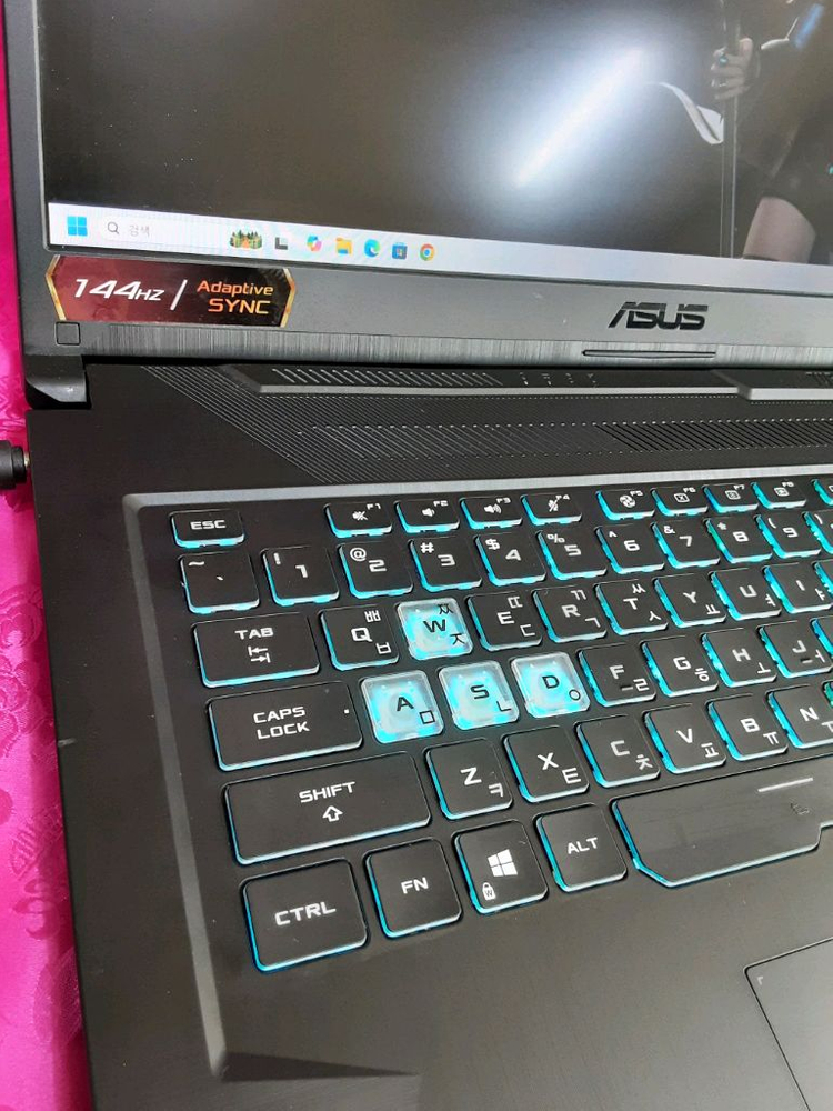 ASUS TUF F17 (17인치 대화면)144Hz 게이밍노트북 RTX3050 이미지