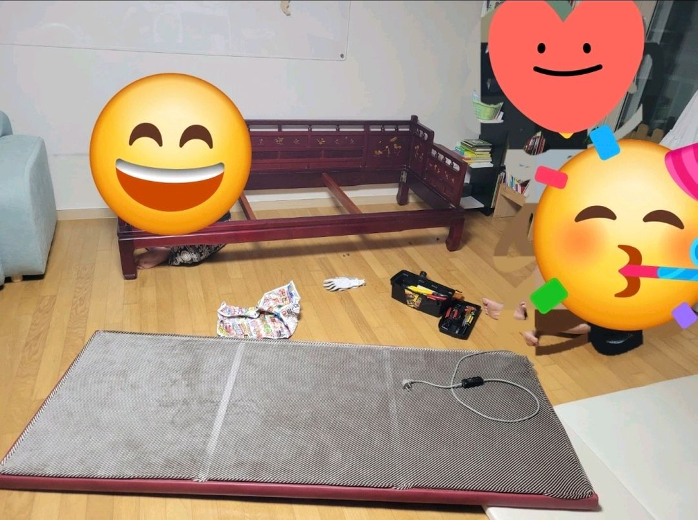 돌침대 (쇼파겸용) 1만원 (성인2명/차량필수) 이미지