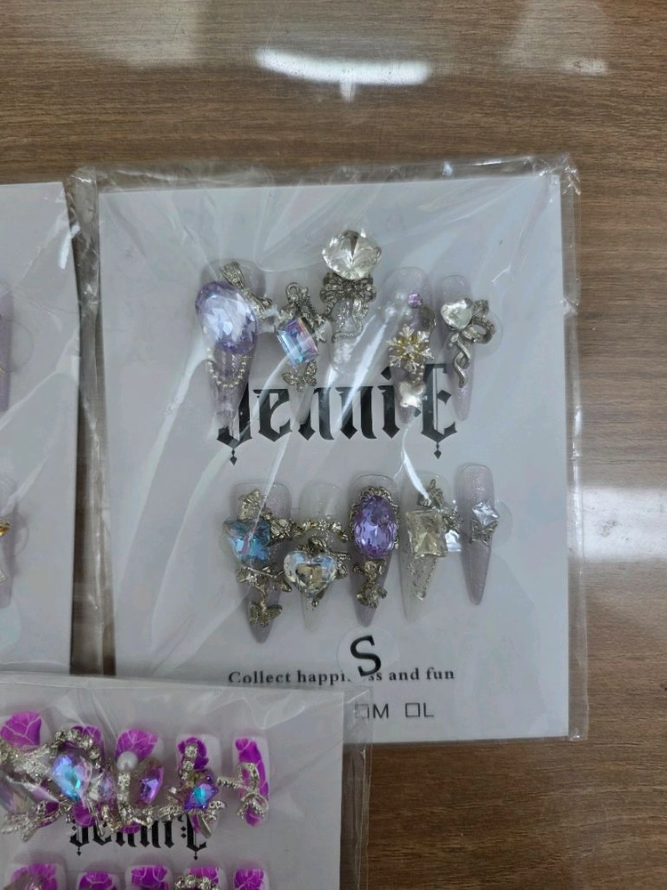 네일팁5개 +뷰렙 네일글루 풀구성 이미지