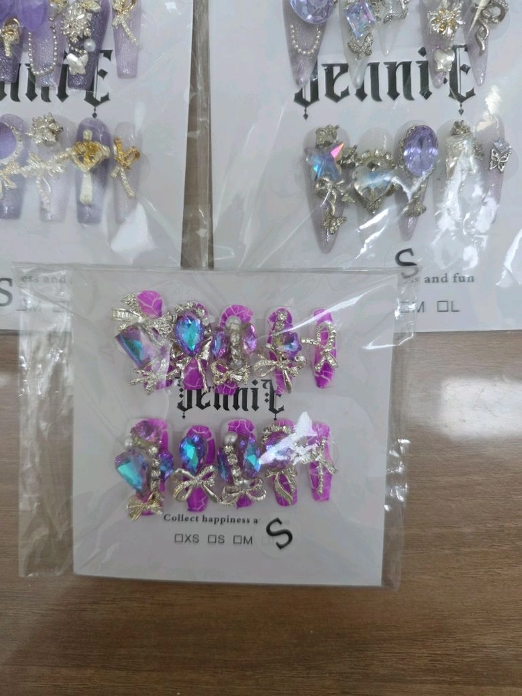 네일팁5개 +뷰렙 네일글루 풀구성 이미지