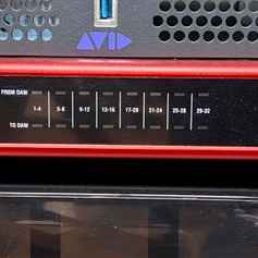 Focusrite RedNet HD32R dante -> Avid protools digilink 이미지