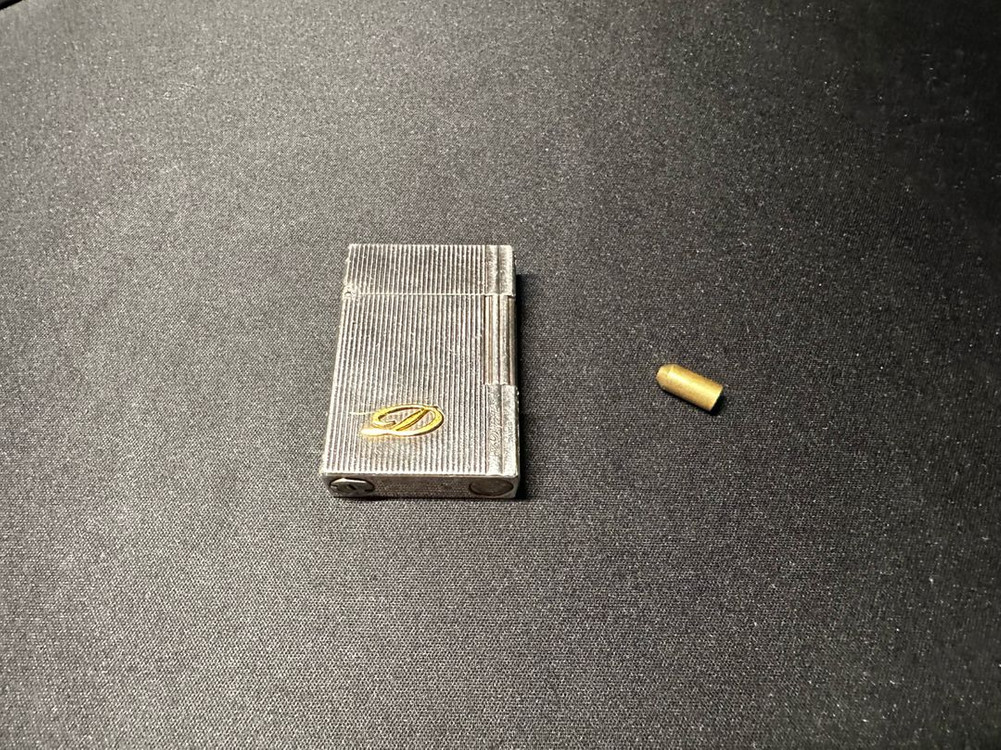 듀퐁라이터 빈티지 은장 판매 이미지