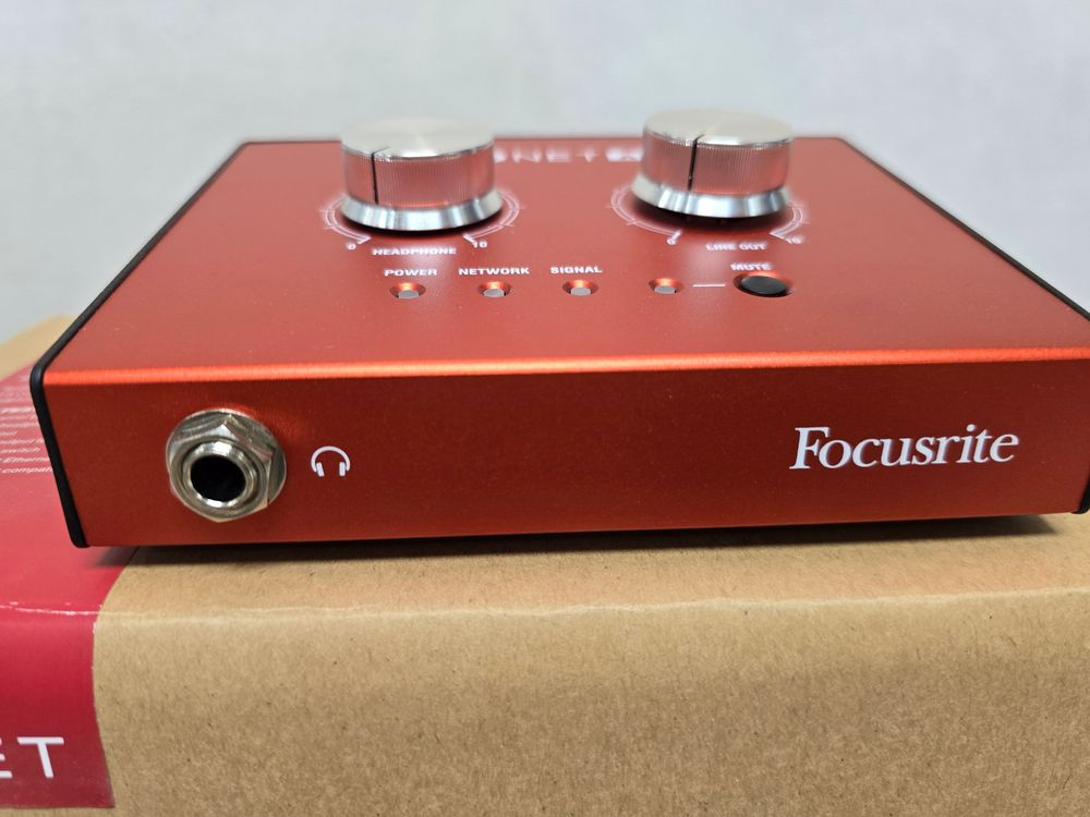 Focusrite RedNet HD32R dante -> Avid protools digilink 이미지