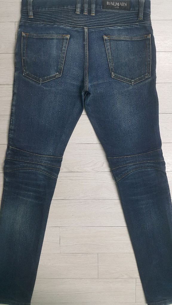 BALMAIN 발망(사방스판) 바이커진 30~31인치(No.138)S급! 해외판! 이미지