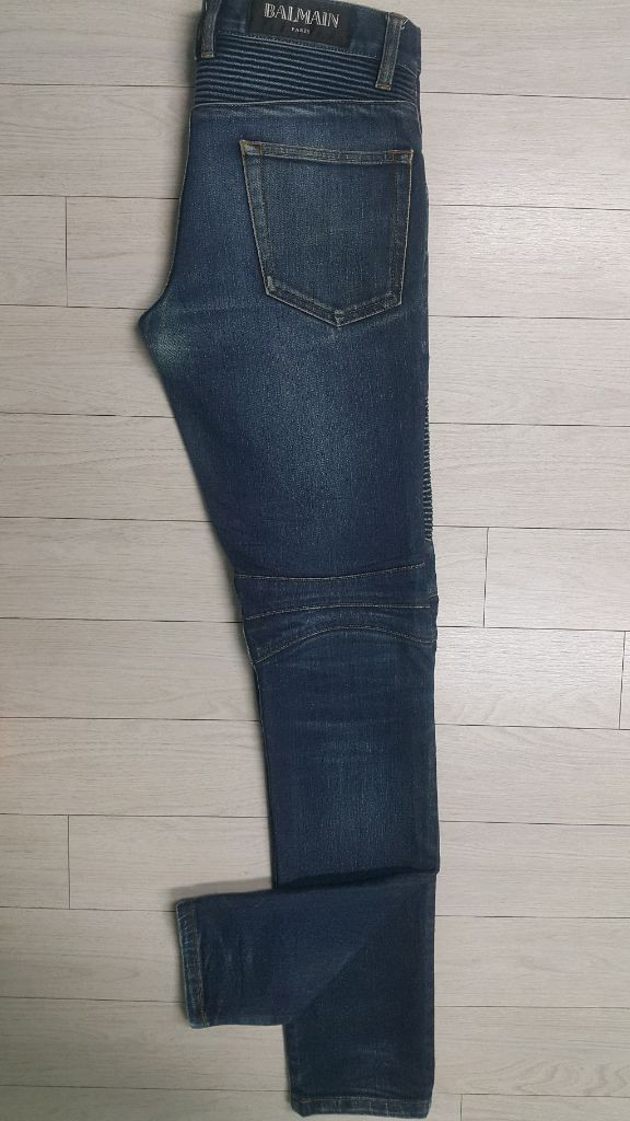 BALMAIN 발망(사방스판) 바이커진 30~31인치(No.138)S급! 해외판! 이미지