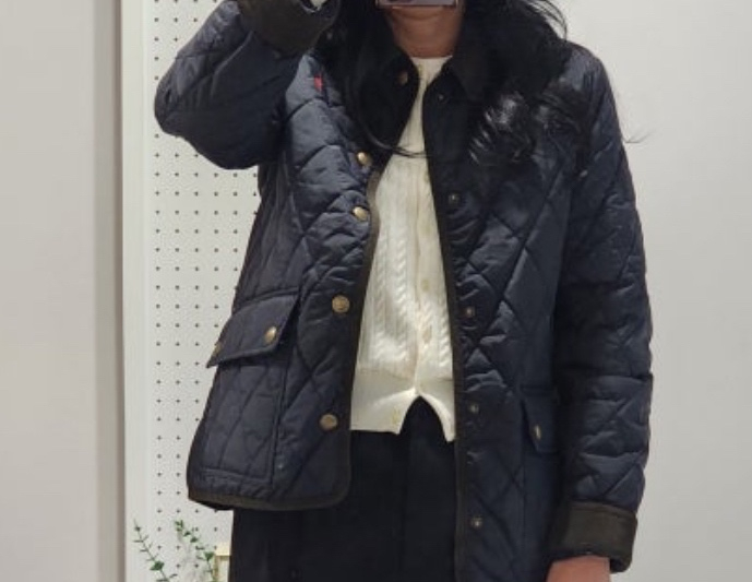 폴로 랄프로렌 여성 보이즈 퀄팅 자켓 패딩 이미지