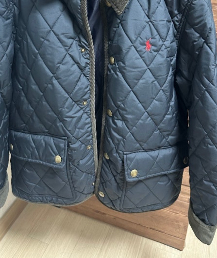 폴로 랄프로렌 여성 보이즈 퀄팅 자켓 패딩 이미지