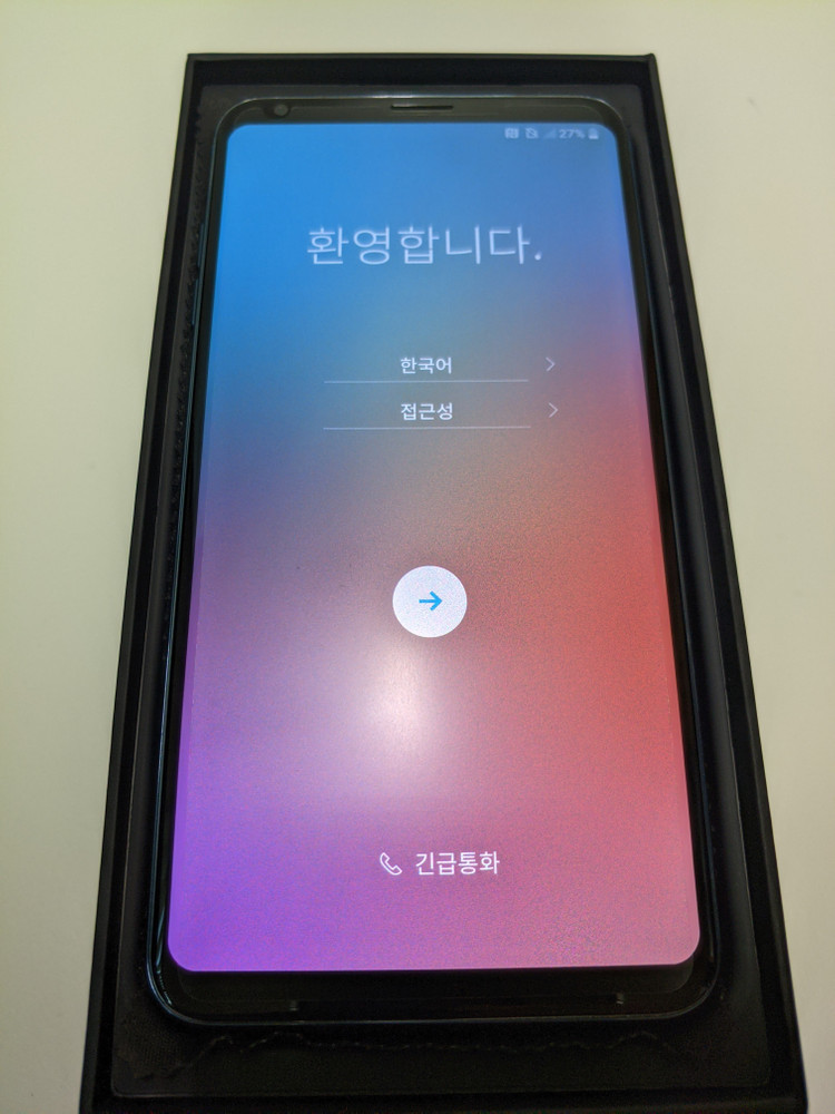 LG V30 S급 박스 풀셋 판매 이미지