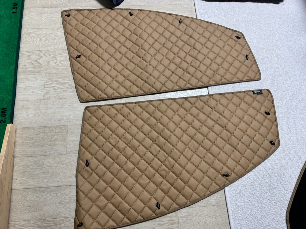 올뉴.더뉴카니발 캠핑 프라이버시 유리가림막 커튼 풀세트 이미지